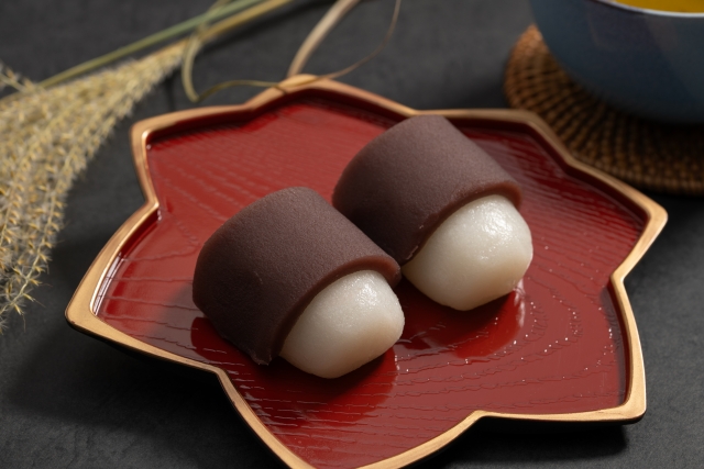 関西風のお月見団子